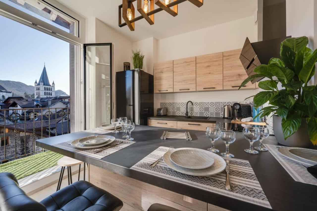 Le Balcon Annecien 4 - Rooftop View For 2-4 People Annecy Buitenkant foto